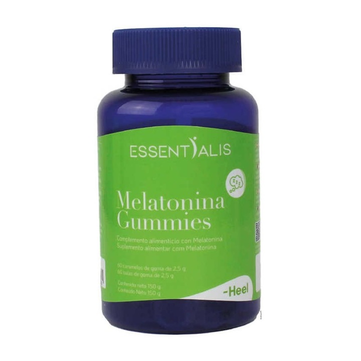 Gummies Melatonina Essentialis Heel, 60 unitati