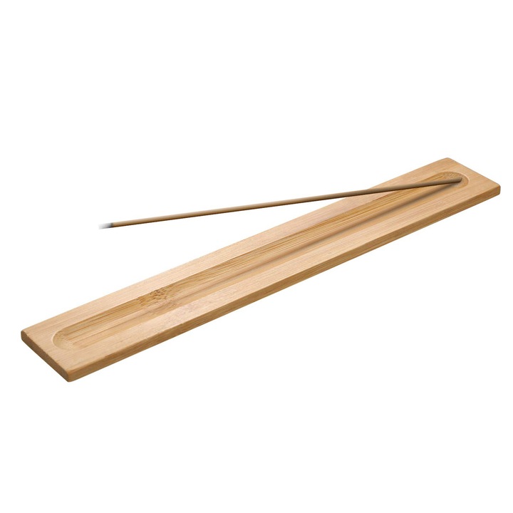 Illatos pálcikatartó, TREXORA, kőris gyűjtői szerkezet, natúr fa, 23x2x1,2cm, könnyű és hordozható