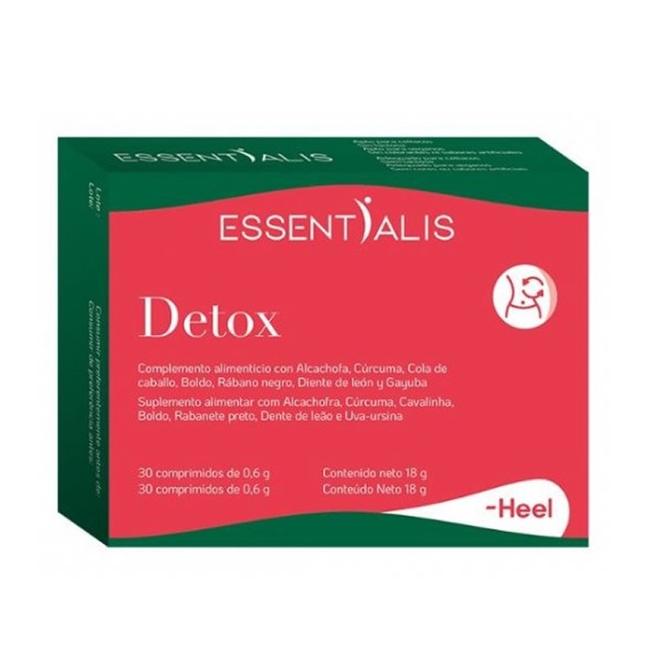 Supliment detoxifiere/slabire, Heel Essentialis Detox, 30 tablete
