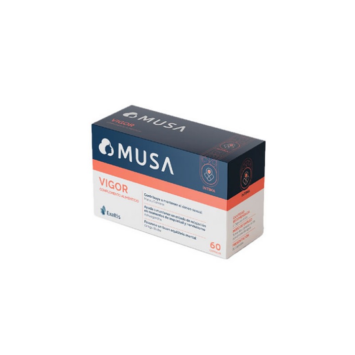 Exeltis Musa Vigor 60 capsule, suplimente alimentare