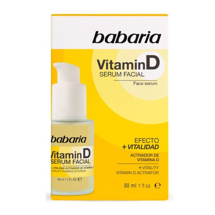 Serum Babaria Ritual Vitamina D 30ml, tratament pentru ten
