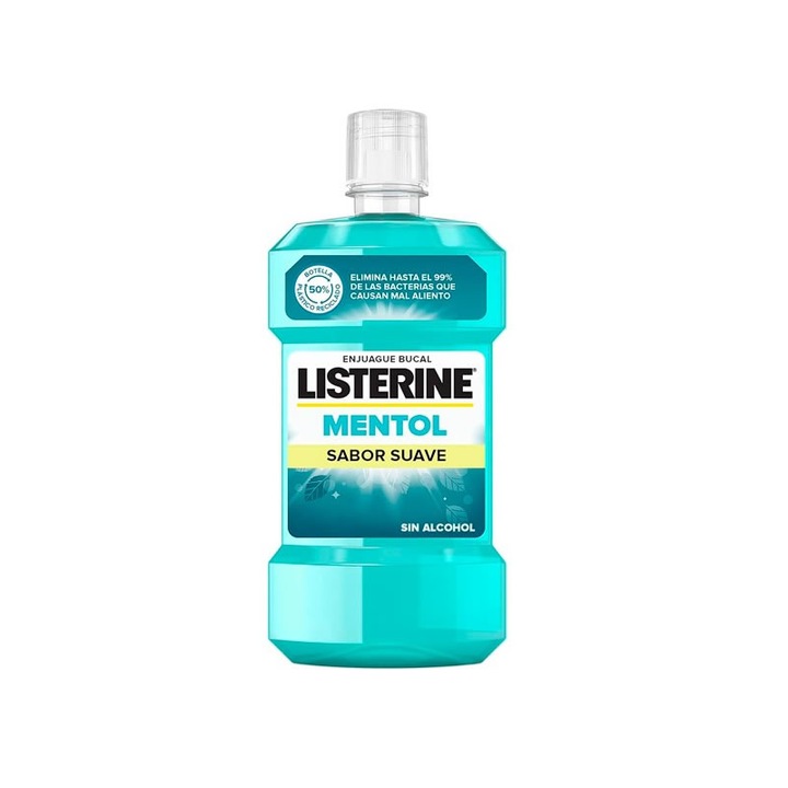 Вода за уста Listerine Mild Menthol Zero 750 мл