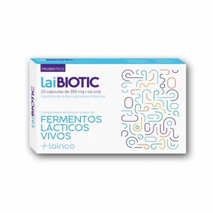 Lainco Laibiotic, 20 capsule, alte suplimente alimentare