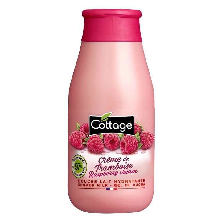 Gel de dus Cottage, Zmeura, 50ml