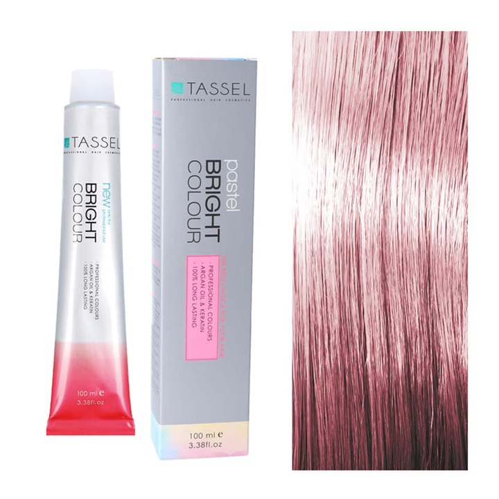 Vopsea de par Eurostil N0,8 Rosa Pastel 1un