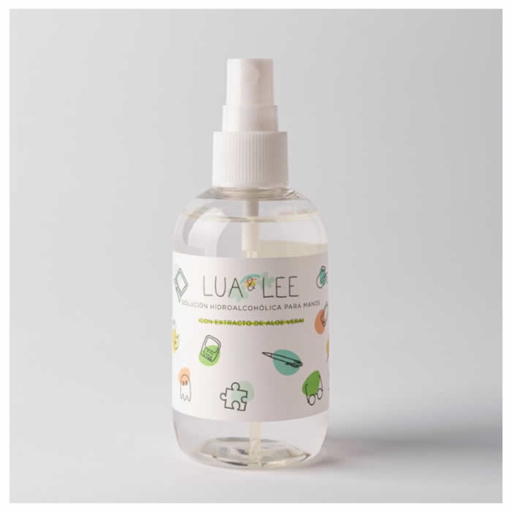 Hidroalkoholos gyermek spray aloe verával 100ml, Lua & Lee kivonattal