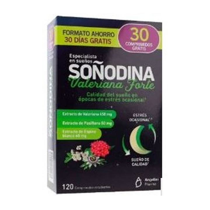 Sonodina Valerian Forte, 120 tablete, supliment alimentar