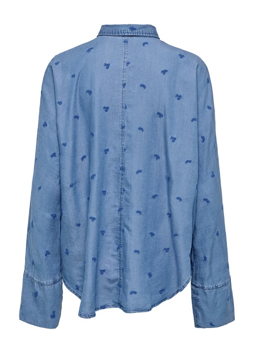 Camasa dama Only, 15337926, Lyocell, Albastru, Albastru