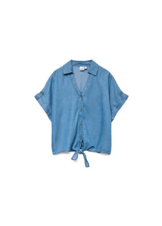 Vero Moda női ing, 10326059, Lyocell, Kék, Kék