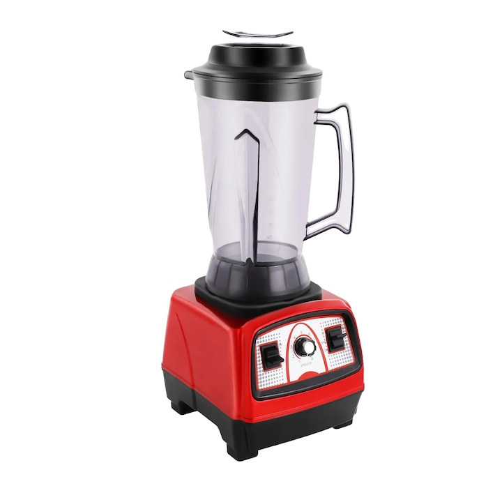 Blender comercial, 2200W, 9 viteze, capacitate 2200ml, negru