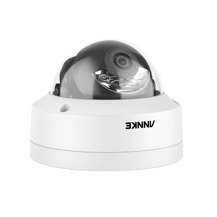 Camera de securitate, rezolutie 12MP, compatibila PoE, design rezistent la intemperii