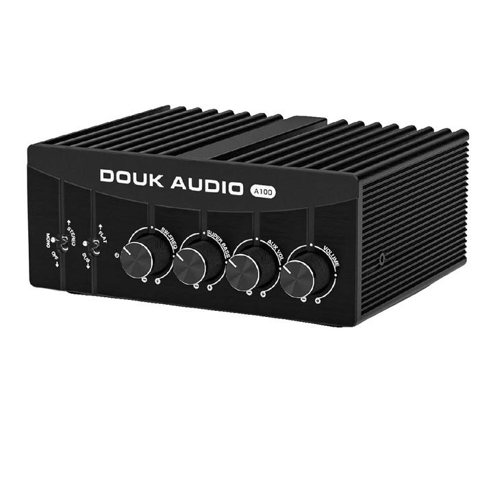 Amplificator de putere, putere mare de iesire, design inovator de racire, conectivitate versatila