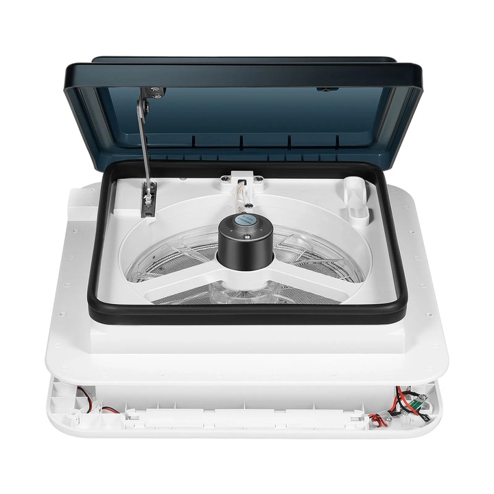 Ventilator de evacuare, design eficient energetic, functionare silentioasa, alb