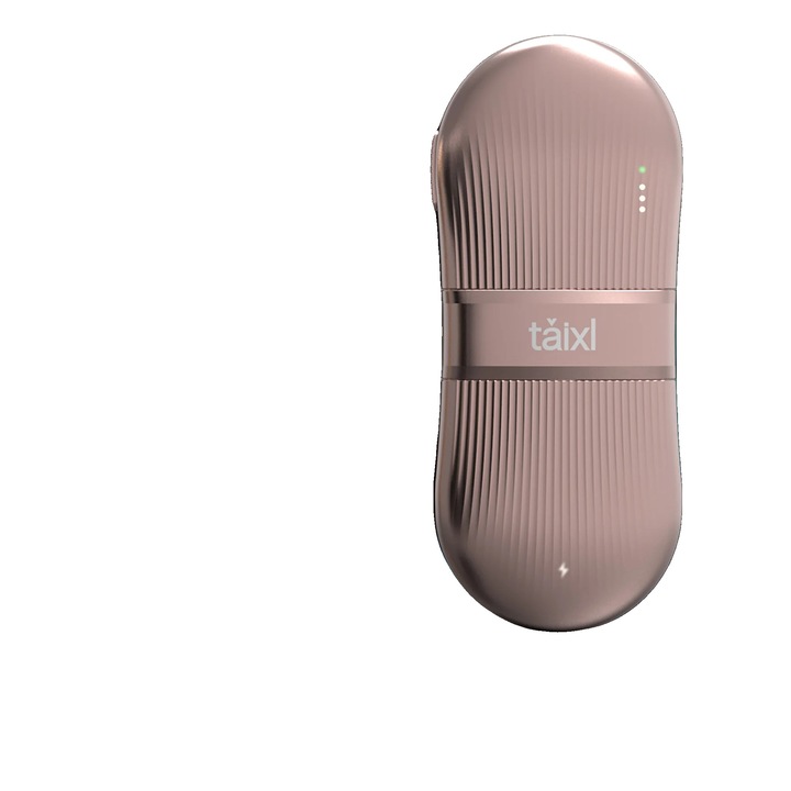 Dispozitiv de rejuvenare a pielii, tehnologie cu ultrasunete, efect de fermitate, roz auriu, 145x61x34mm