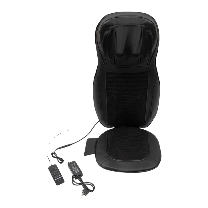 Perna de masaj, putere 48W, moduri multiple, neagra, 220 V