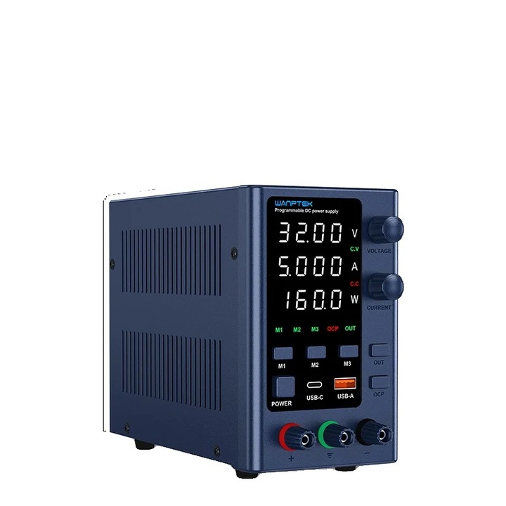 DC захранване, EPS3205, 0-30V, 0-10A, защита от претоварване, 201-300W