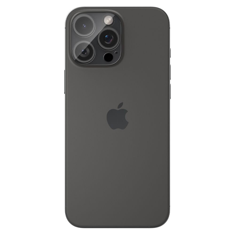Husa Protectie Compatibila cu (2 pack) Optik.tR Camera Glass (AGL05761), Spigen, iPhone 14 Pro / Pro Max / 15 Pro / Pro Max / 16 Pro / Pro Max - Clear