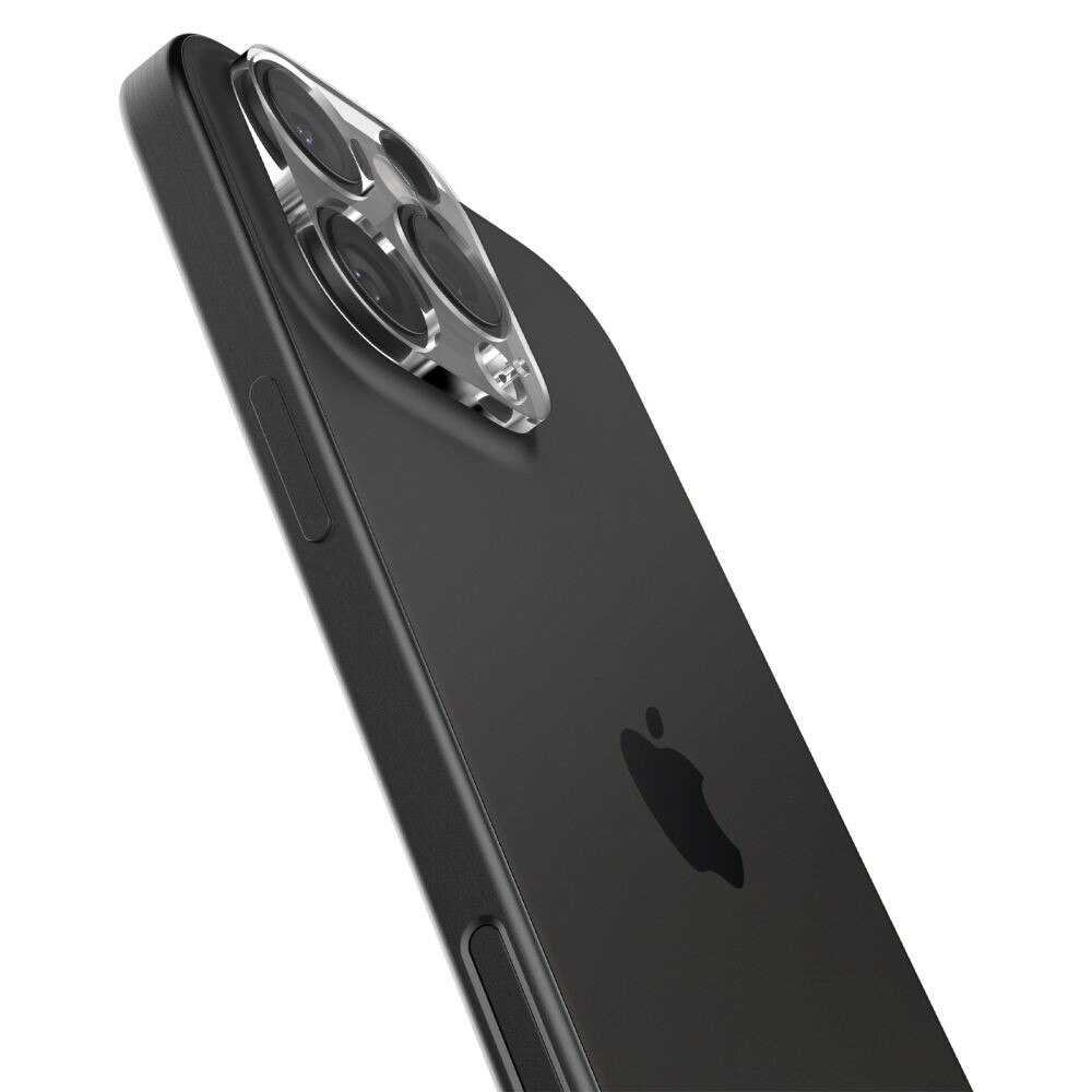Husa Protectie Compatibila cu (2 pack) Optik.tR Camera Glass (AGL05761), Spigen, iPhone 14 Pro / Pro Max / 15 Pro / Pro Max / 16 Pro / Pro Max - Clear