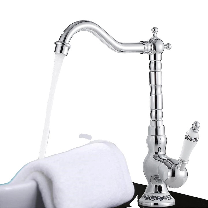 Pultra szerelhető szaniter csaptelep, rozsdamentes acél, modern dizájn, hatékony vízfogyasztás