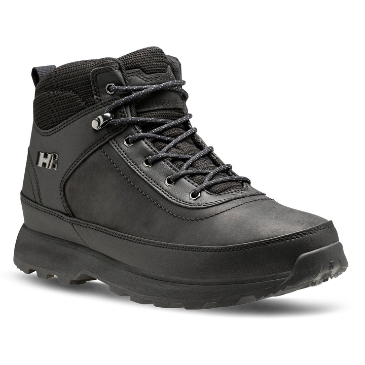 Helly Hansen férfi túrabakancs, 12036, valódi bőr, Fekete
