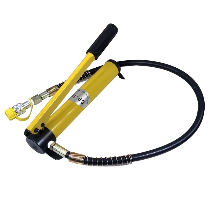 Hidraulikus prések, nagy kompressziós kapacitás, tartós konstrukció, sárga, 37.5x22.5x16cm