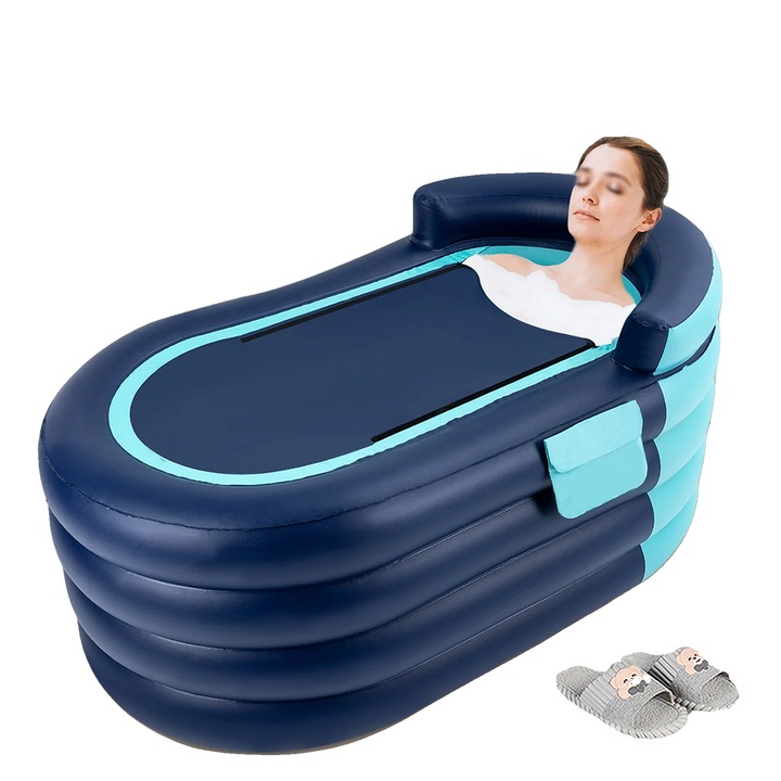Надуваем басейн, син, 300x200x75см