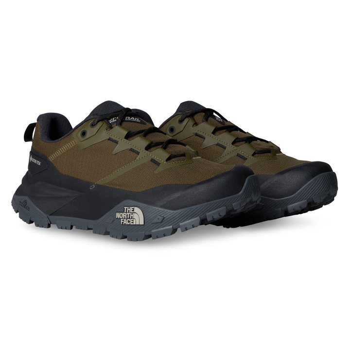 Bocanci trekking barbati The North Face, NF0A8AEG7R81, Textil, Maro, Maro