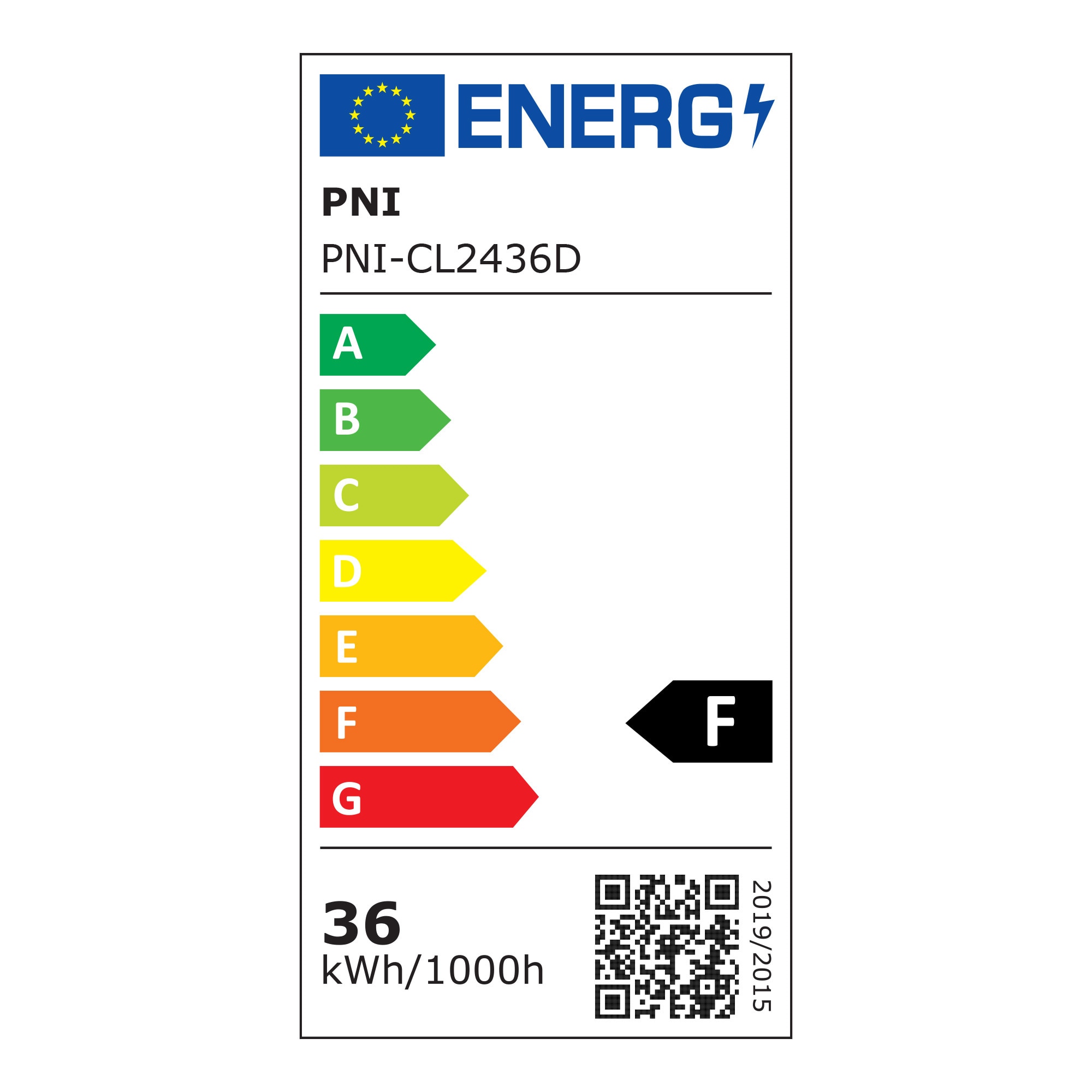 Illuminazione A Soffitto Plafoniera LED Rotonda PNI D-Light CL240 - 24W, 6500K Bianco Freddo - 2640 Lumen Per Interni Plafoniera Pni Cl240