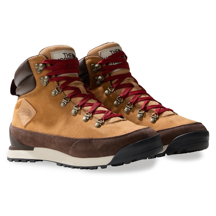Bocanci trekking barbati The North Face, NF0A817QOHU1, Sintetic, Maro, Maro