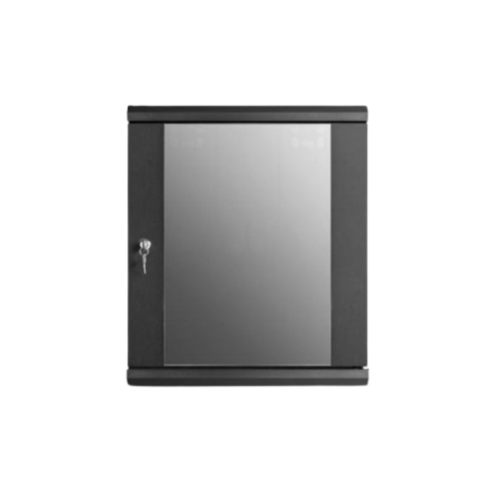 Fém szekrény telekommunikációhoz és hálózatépítéshez, 19 hüvelykes ipari szabvány, első és hátsó tartóoszlopok 19 hüvelykes berendezésekhez