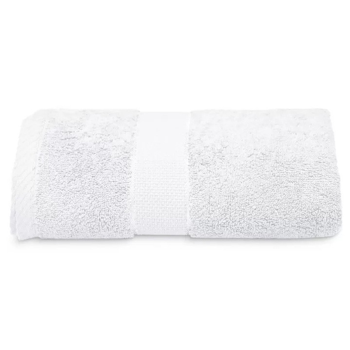 Кърпа за баня 100% памук, 600 г/м², 50x100 см, бяла