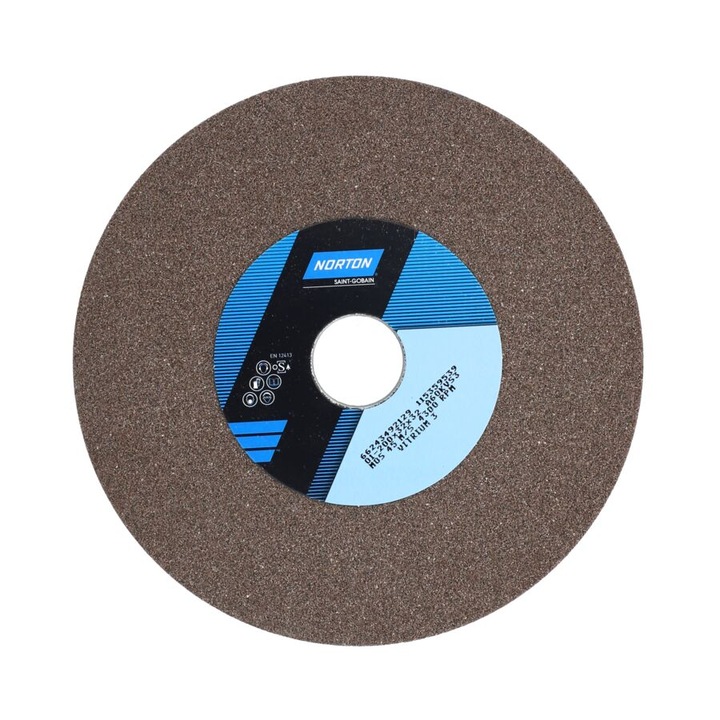 Комплект керамични дискове Norton 200x32x32 мм, A60KVS3, кафяв цвят
