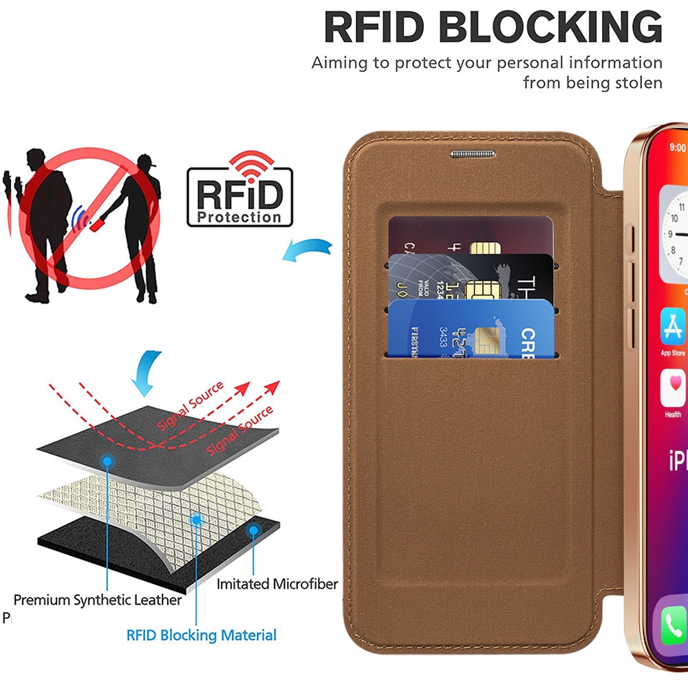 Husă pentru iPhone 16 Pro Max, Stef's Cat, Piele ecologică, Brown, Protecție completă