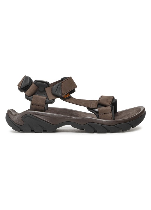 Sandale barbati Teva, 1099442, Piele naturala, 48.5 EU, Maro