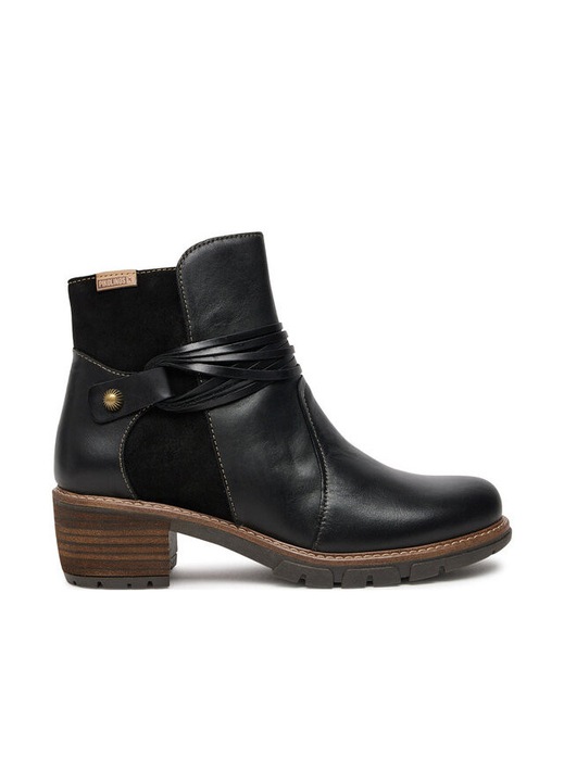 Botine dama, Pikolinos, piele naturala, negru