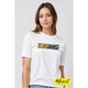 Tricou cu maneca scurta unisex, Rock Skunk Anansie, alb, bumbac, marimea M