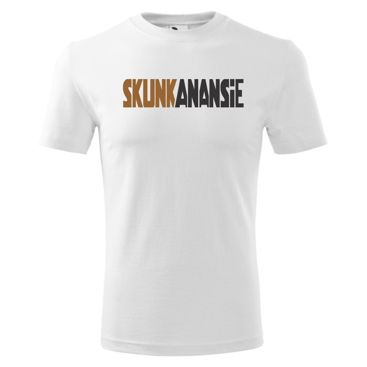 Tricou cu maneca scurta unisex, Rock Skunk Anansie, alb, bumbac, marimea M