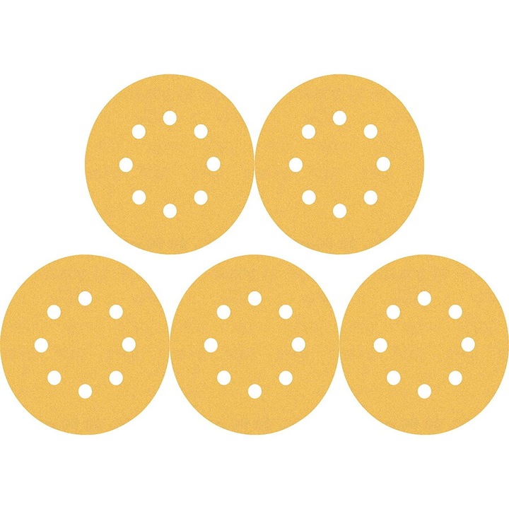 Disc de șlefuit Bosch Expert C470, 125mm, K400, set 5 bucăți