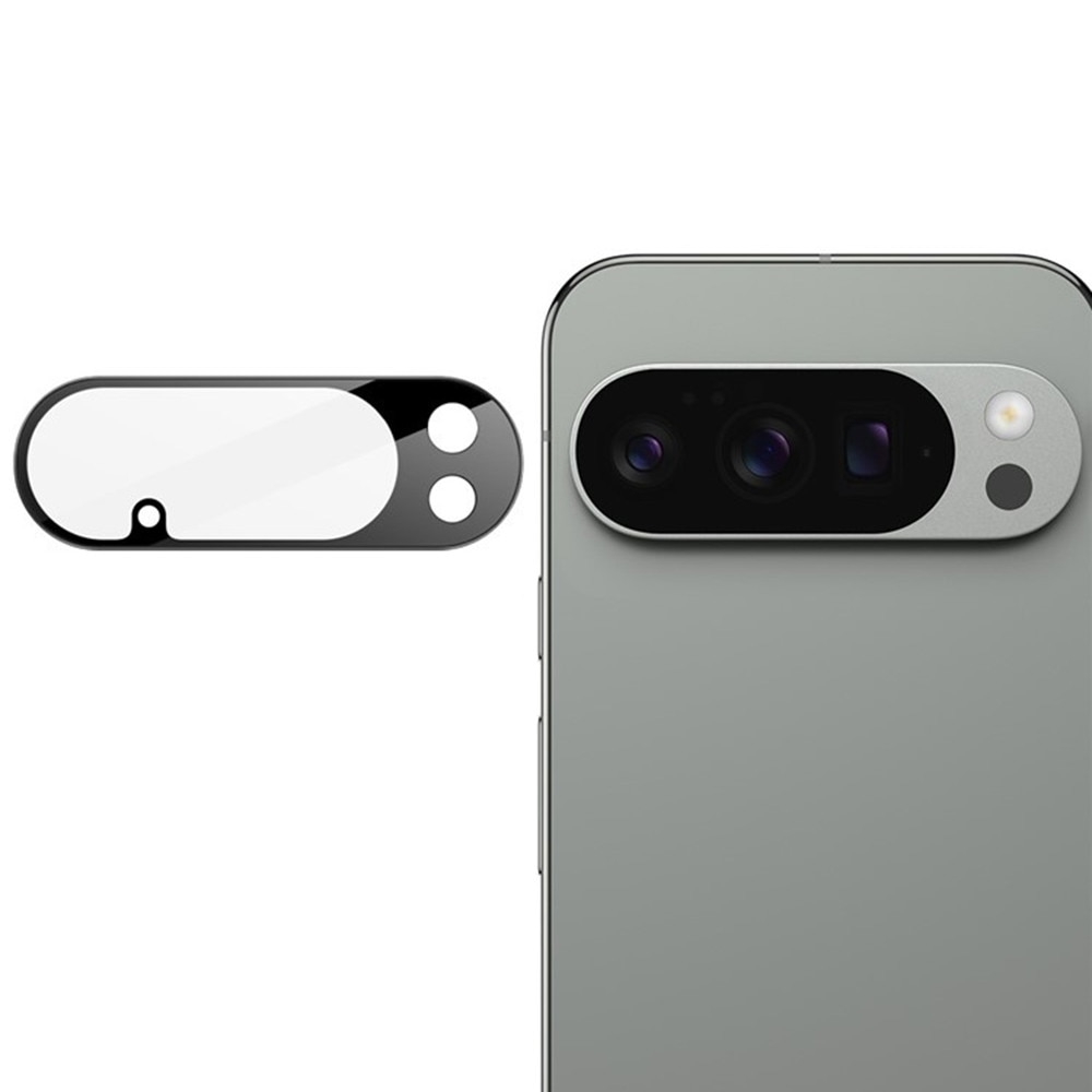 Folie de protectie camera pentru Google Pixel 10 Pro XL din sticla securizata Full Cover Rezistenta 9H Anti-Zgarieturi montare usoara - Negru