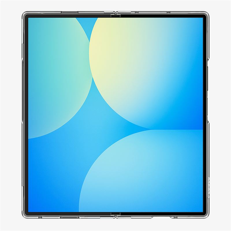 Carcasa Spigen Air Skin cu MagSafe, compatibila cu Samsung Galaxy Z Fold 7, Alb / Transparent
