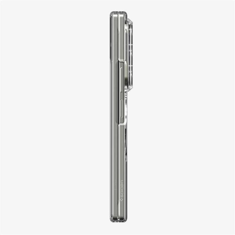 Carcasa Spigen Air Skin cu MagSafe, compatibila cu Samsung Galaxy Z Fold 7, Alb / Transparent