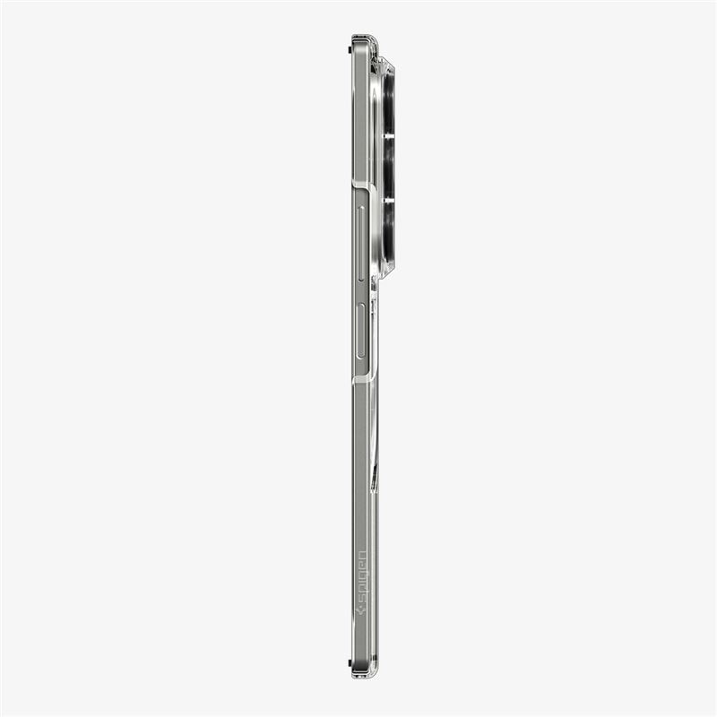 Carcasa Spigen Air Skin cu MagSafe, compatibila cu Samsung Galaxy Z Fold 7, Alb / Transparent