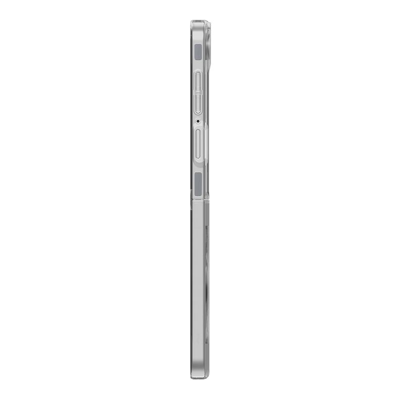 Carcasa Spigen Air Skin cu MagSafe, compatibila cu Samsung Galaxy Z Flip 7, Alb / Transparent