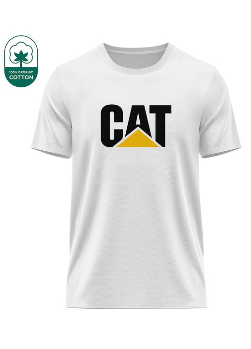 Férfi póló Cat 34.72, rövid ujjú, többszínű