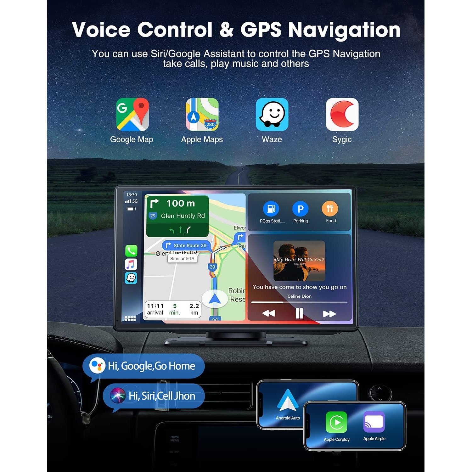 Navigatie auto multimedia LAMTTO RC07 - 9 inch pentru masina cu