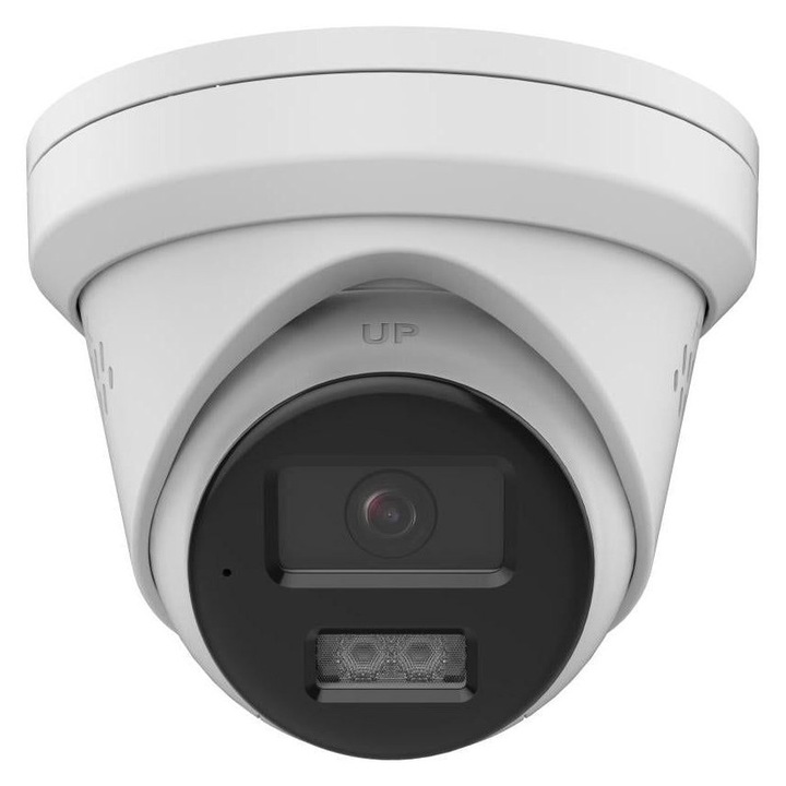 Camera supraveghere IP de Camera de supraveghere interior Hikvision HiLook IPC-T260HAP-LUF/SL, 6MP 3K, Iluminare Duala, Alarma, Audio, PoE, IP67