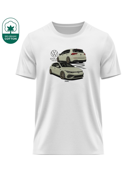 Férfi Volkswagen Golf 35.20 póló, rövid ujjú, többszínű