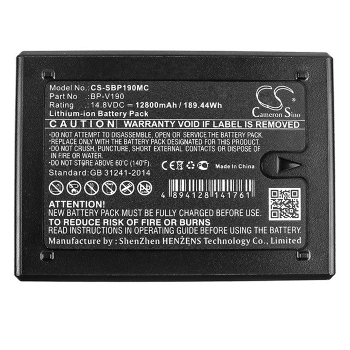 Cameron sino li-ion akkumulátor, 14.8v/12800mAh, red sm-4230rc kompatibilis, gyártói csomagolás