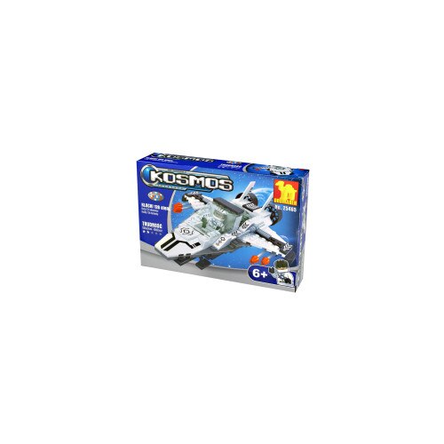 Set de constructie Ausini 25465 racheta spatiala alba, compatibil