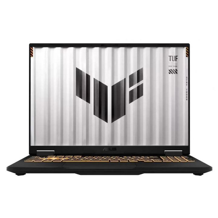 Laptop ASUS TUF Gaming A16 FA608UM-R7165 Ryzen 7 260 16inch 165Hz 16GB 512GB noOS RTX5060 Negru